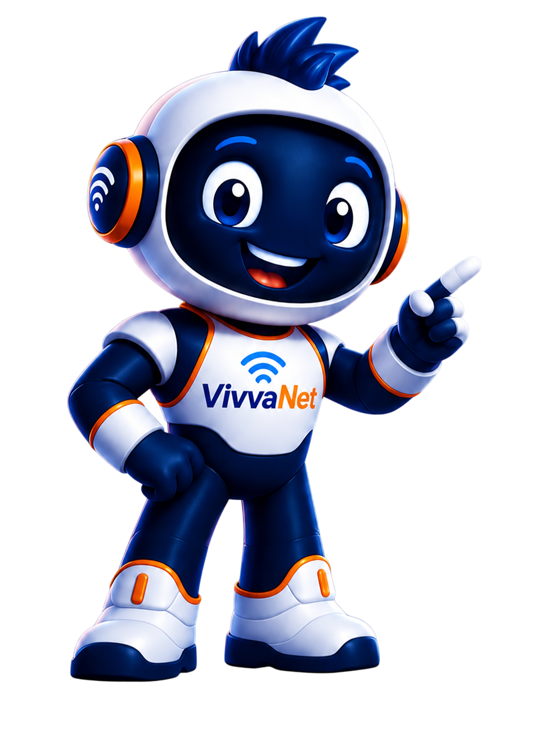 VivvaBot, mascote da VivvaNet Fibra